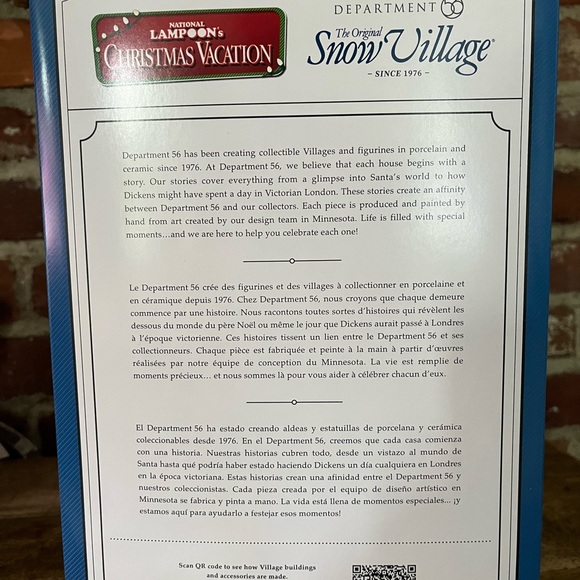 Department 56 National Lampoon Christmas vacation Plaza theater NWT - Picture 3 of 4